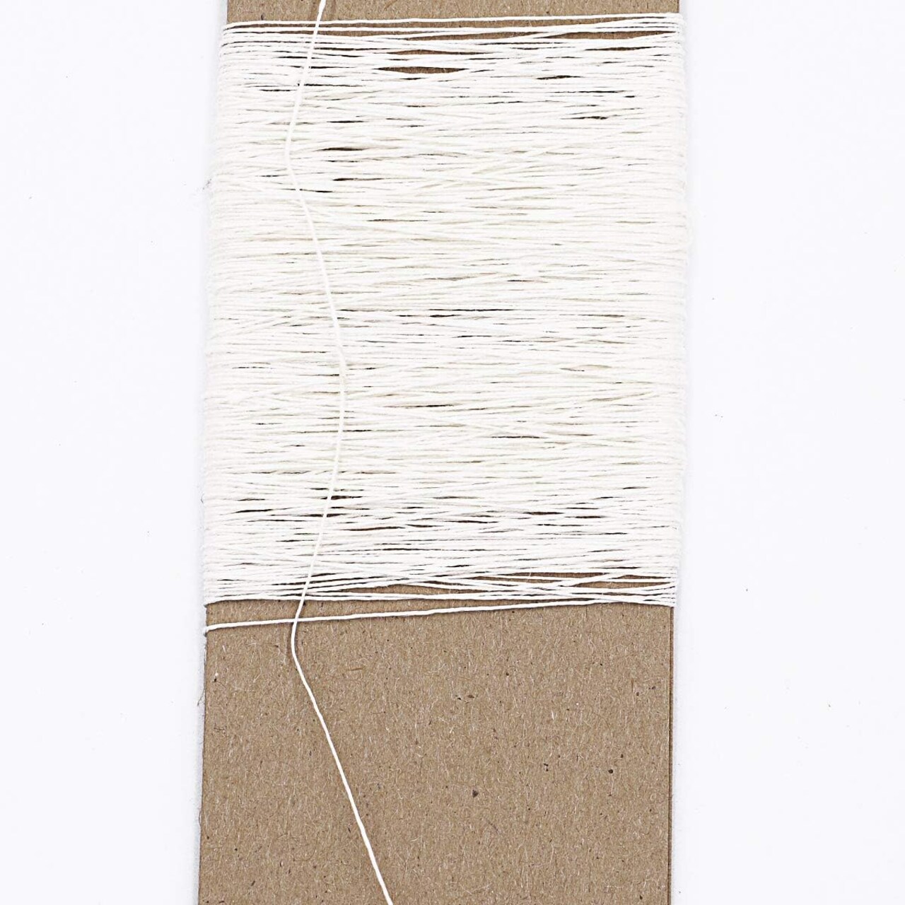 Linen Thread, Archival Quality Natural Unbleached and Unwaxed, 50 Yards 35/3 Gauge, Ideal for Bookbinding and Sewing Signatures